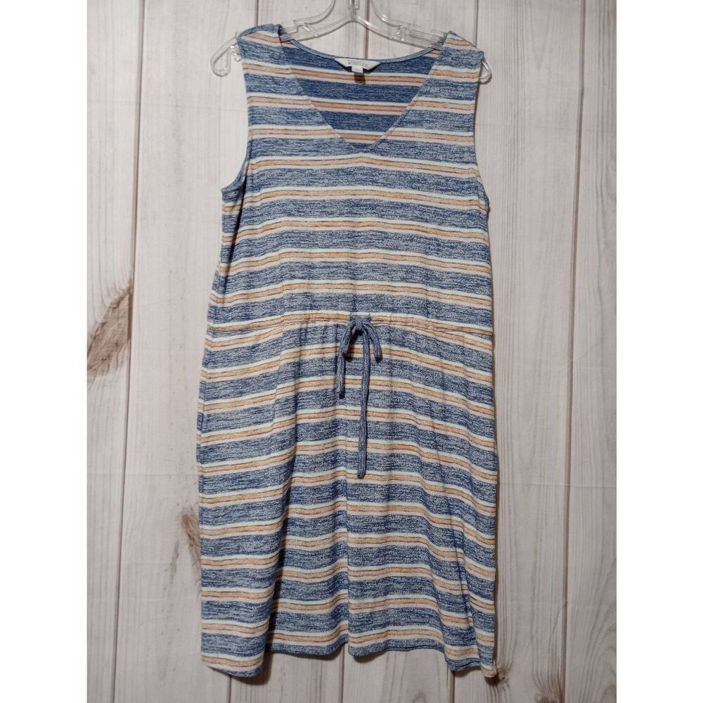 Market and‎ Spruce Dress Ladies Large Blue Sleeveless